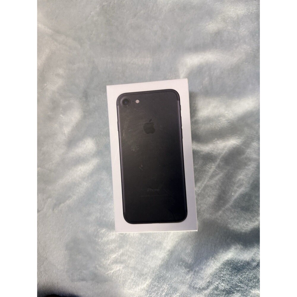 Apple iPhone 7 32GB Black Empty Original Box Only OEM Packaging